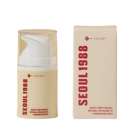 K-Secret Seoul 1988 Cream: Retinal Liposome 1% + Fermented Rice