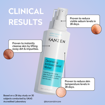 Kanzen Cleansing Antibacterial Water 30 ml.