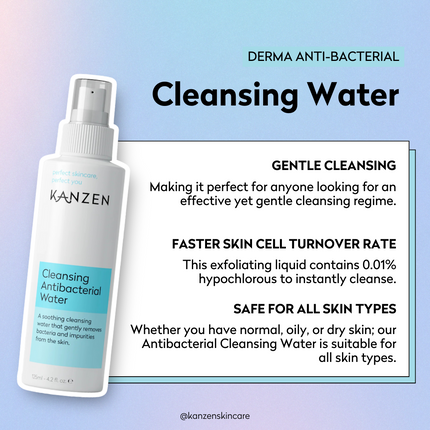 Kanzen Cleansing Antibacterial Water 30 ml.