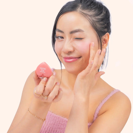 Kara Beauty Stay Blushin! Lip and Cheek Cream Blush Keychain Flirty Flush