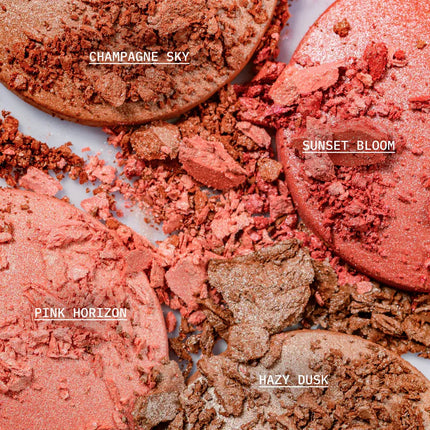 Kara Beauty Sunlit Glow Baked Luminous Blush Champagne Sky