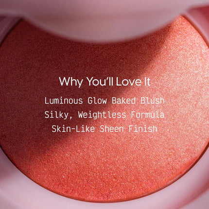 Kara Beauty Sunlit Glow Baked Luminous Blush Sunset Bloom