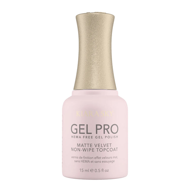 Kiara Sky Gel Pro Matte Velvet Non-Wipe Top Coat