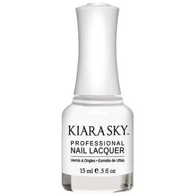 Kiara Sky Nail Lacquer Milky White