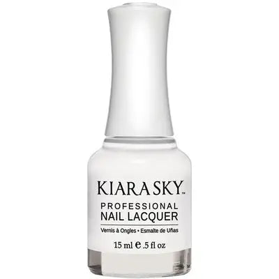 Kiara Sky Nail Lacquer Pure White