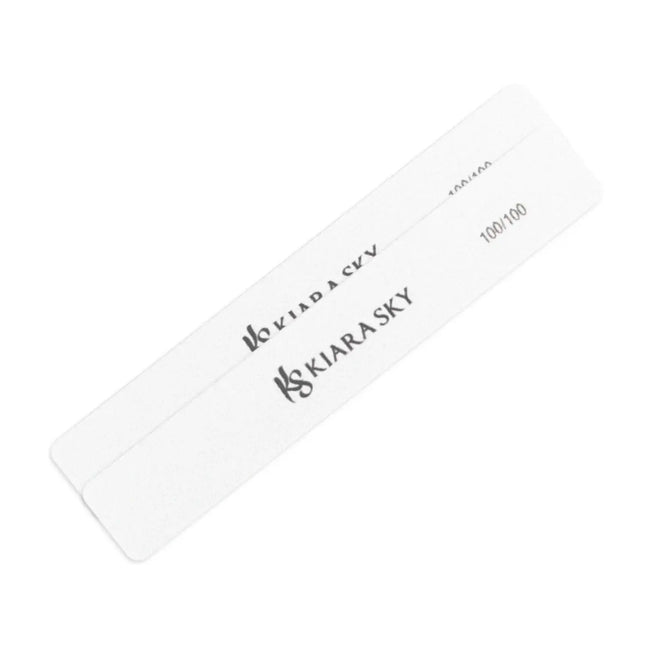 Kiara Sky Rectangle File 100/100 2pcs