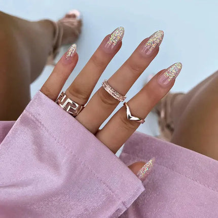 Kiara Sky xPress Pro Press-on Nails Glisten Here