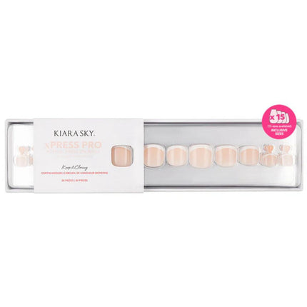 Kiara Sky xPress Pro Press-on Toe Nails Keep It Classy