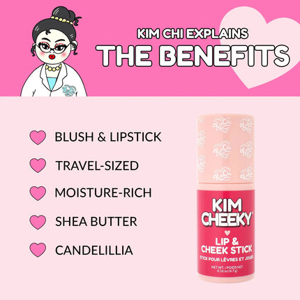 KimChi Chic Beauty Kim Cheeky Lip & Cheek Stick Dolled