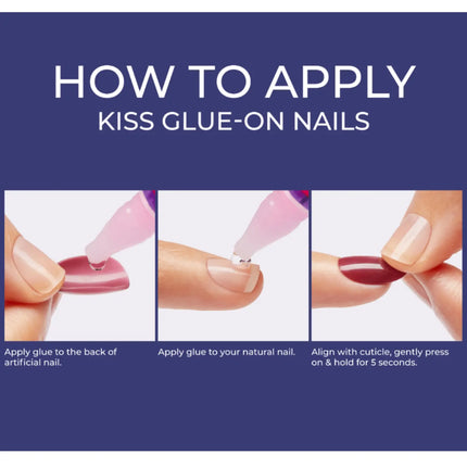 Kiss Voguish Fantasy Nails Rainy Night