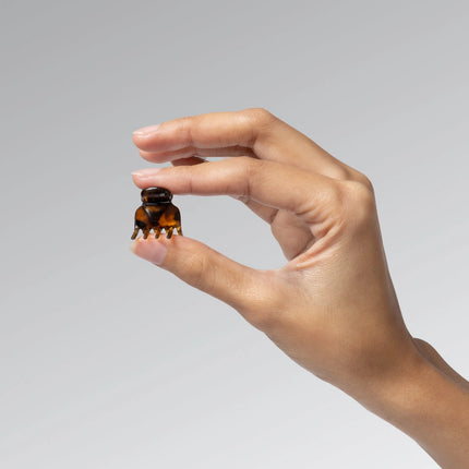 Kitsch Black & Tort Micro Cloud Clip 16pc Set