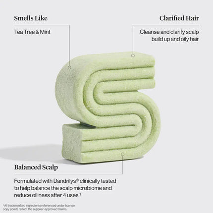 Kitsch Clarifying Tea Tree & Mint Shampoo & Conditioner Bar Set