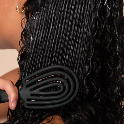 Kitsch Detangling Flexi Brush Mini Black