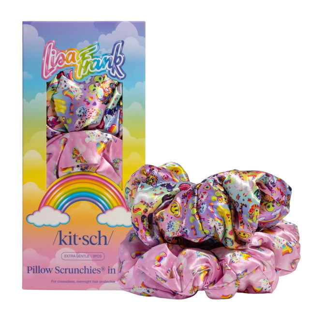 Kitsch Lisa Frank Satin Pillow Scrunchie The Fantastic World Of Lisa Frank