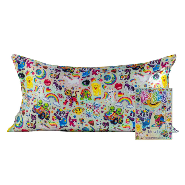Kitsch Lisa Frank Satin Pillowcase The Fantastic World Of Lisa Frank King