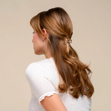 Kitsch Mini Metal French Hair Pin & Clips Set Gold