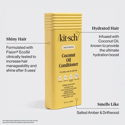 Kitsch Moisturizing Coconut Oil Conditioner