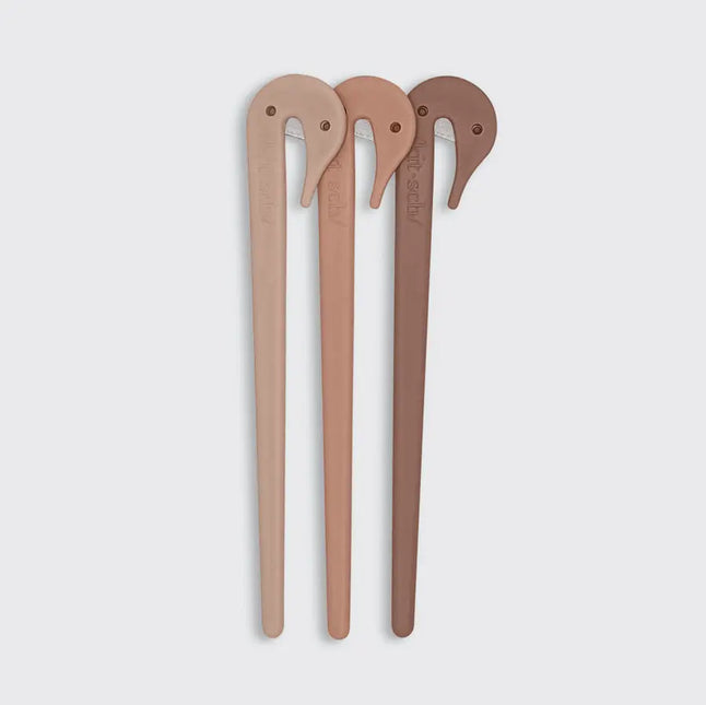 Kitsch Multicolor Elastic Cutters 3pc