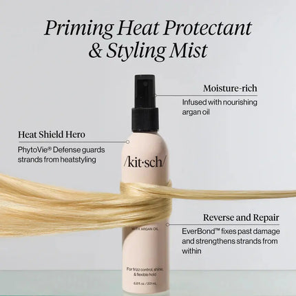 Kitsch Priming Argan Oil Heat Protectant & Styling Mist