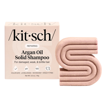 Kitsch Repairing Argan Oil Solid Shampoo Bar