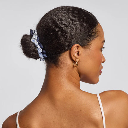 Kitsch Ruched Satin Scrunchies 5pc Set Garden Bouquet