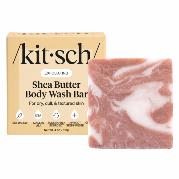 Kitsch Shea Butter Exfoliating Solid Body Wash