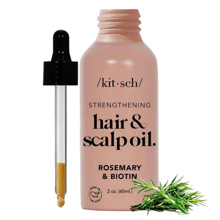 Kitsch Strengthening Scalp & Hair Oil with Rosemary & Biotin 60 ml.