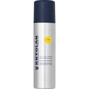 Kryolan Professional Make-up Color Spray D34 Yellow