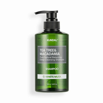 Kundal Tea Tree & Macadamia Deep Cleansing Shampoo White Musk