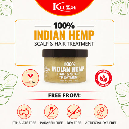 Kuza Indian Hemp Hair & Scalp