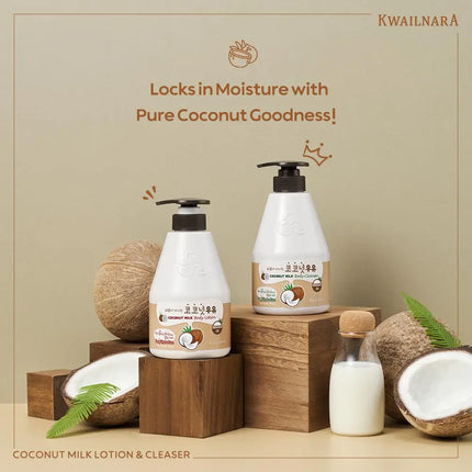 Kwailnara Milk Body Lotion Coconut