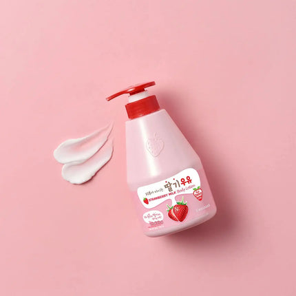 Kwailnara Milk Body Lotion Strawberry