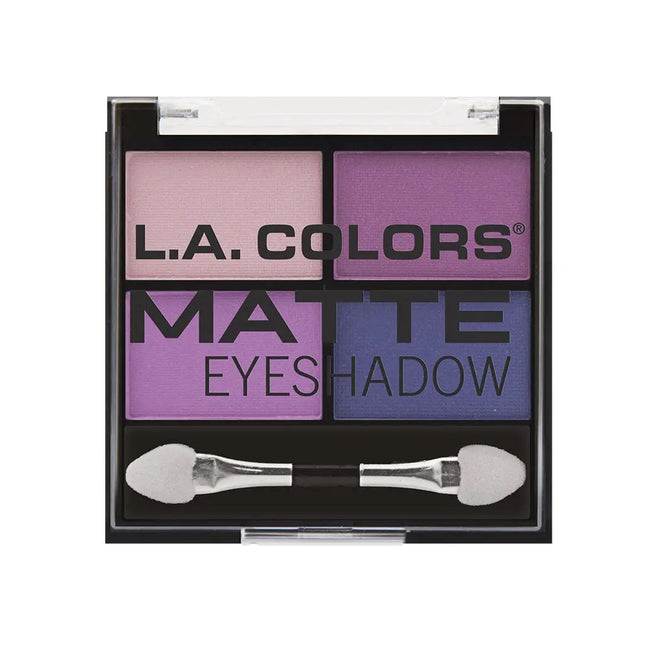 LA Colors 4 Color Matte Eyeshadow Mattenificent