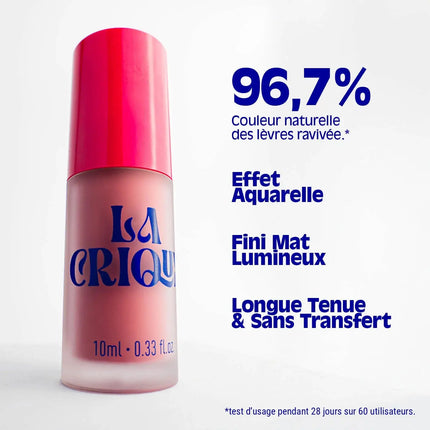 La Crique Water Lip Stain 02 Rosy Jelly