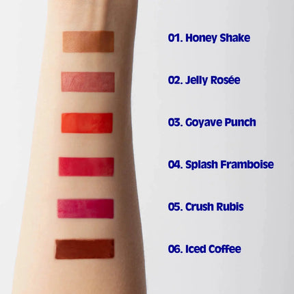 La Crique Water Lip Stain 06 Iced Coffee