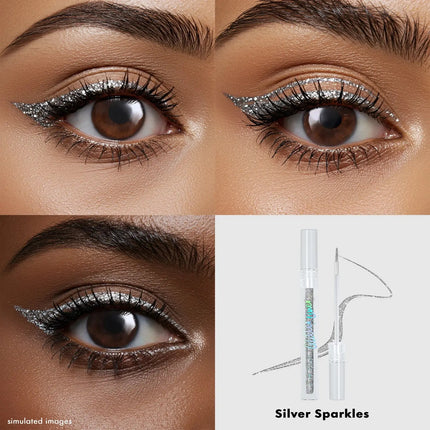 LA Girl Glitterliner Silver Sparkles