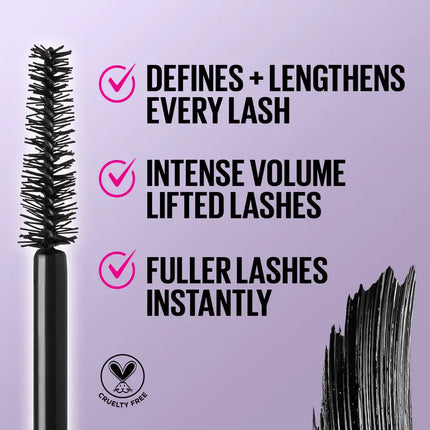 LA Girl Super Charged Maxed Out Volume Mascara Black
