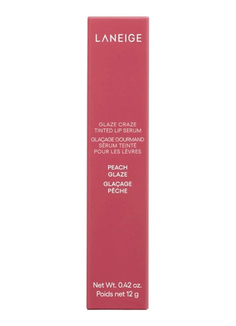 Laneige Glaze Craze Tinted Lip Serum Peach Glaze