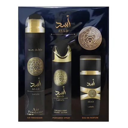 Lattafa Asad 3-Piece Gift Set