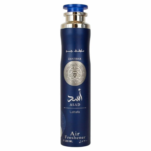 Lattafa Asad Zanzibar Air Freshener, luchtverfrisser met frisse, exotische geur