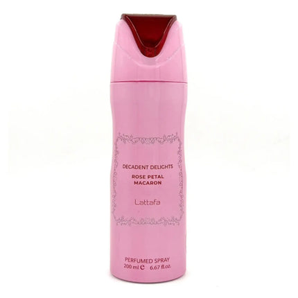 Lattafa Decadent Delights Rose Petal Macaron Deodorant