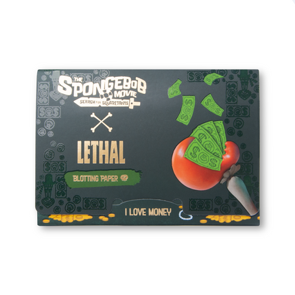 Lethal Cosmetics x SpongeBob The Movie Mr. Krabs’ Wallet Blotting Paper