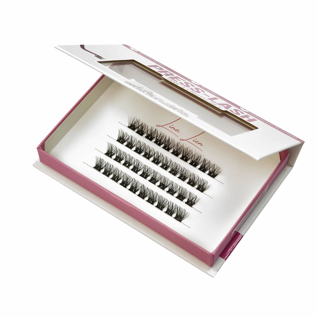 Lina Lien Press On Lash One Length Set Natural 12mm