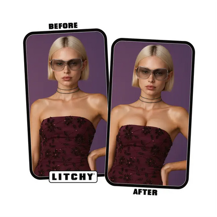 Litchy Adhesive Bra Sandy Cup A