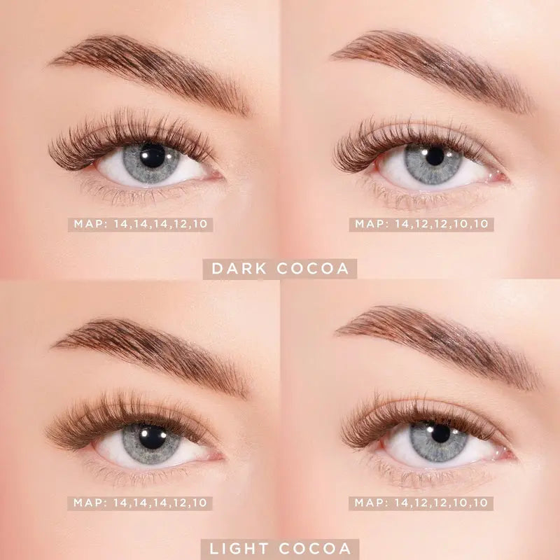 Lola's Lashes Light Cocoa Pre Glued Lashes