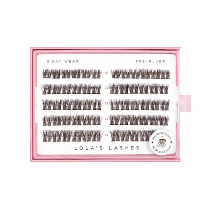 Lola's Lashes Light Cocoa Pre Glued Lashes
