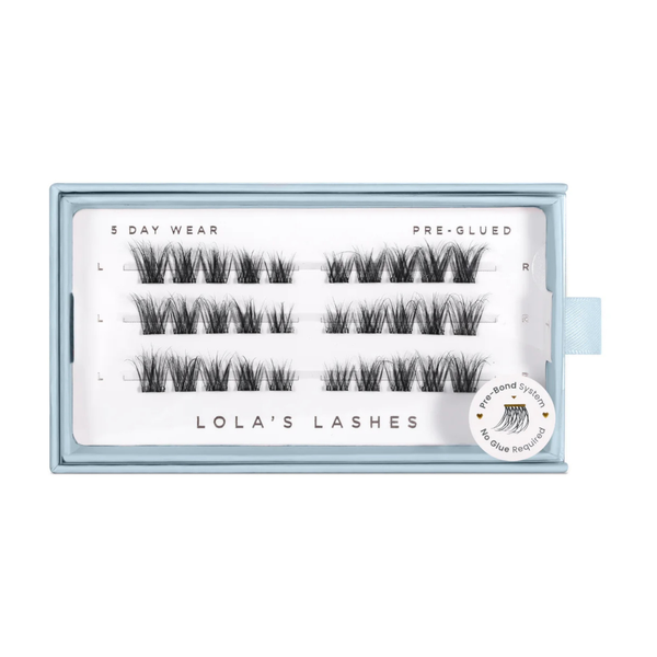 Lola's Lashes Press On Lashes Premapped Natural