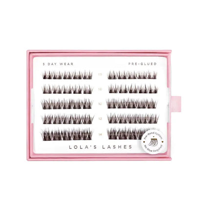 Lola's Lashes Soft Definition Dark Brown Pre-Glued Lashes