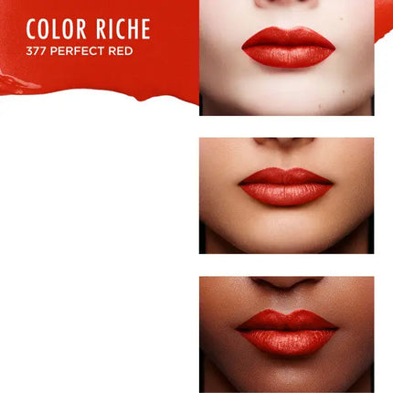 L'Oréal Paris Color Riche Satin Lipstick 377 Perfect Red