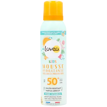Lovea Moisturizing Mousse SPF50 Kids